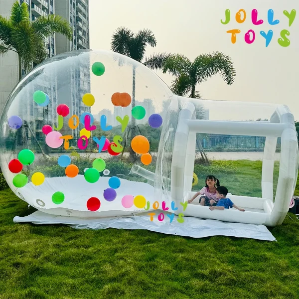 Inflatable Dome Bubble House PVC with balloons